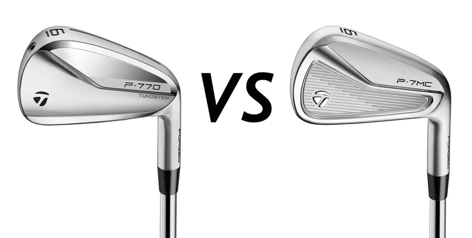 Taylormade P770 vs Taylormade P7MC - Irons Comparison
