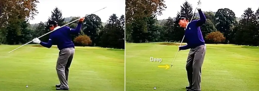 Tom Watson Spine Angle Drill InCorrect JPG