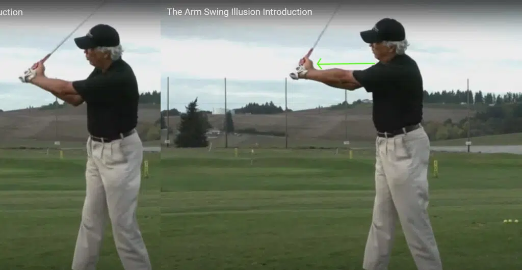 The Arm Swing Illusion Golf's Missing Link Jim Waldron