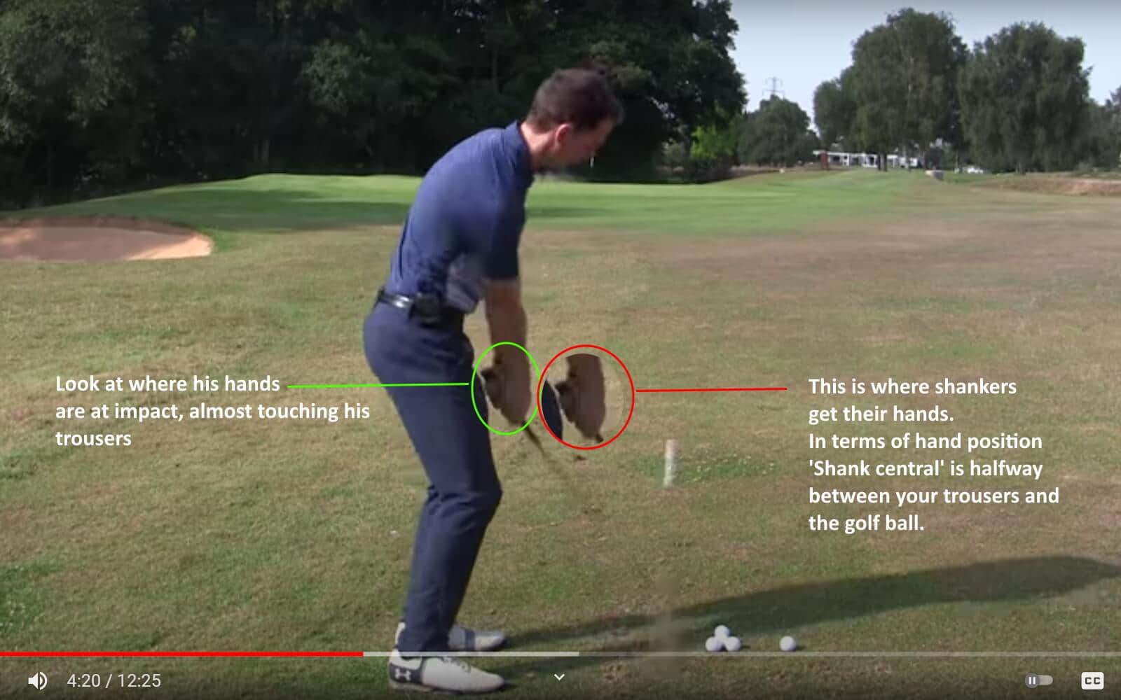 How To Stop Shanking The Golf Ball... Permanently