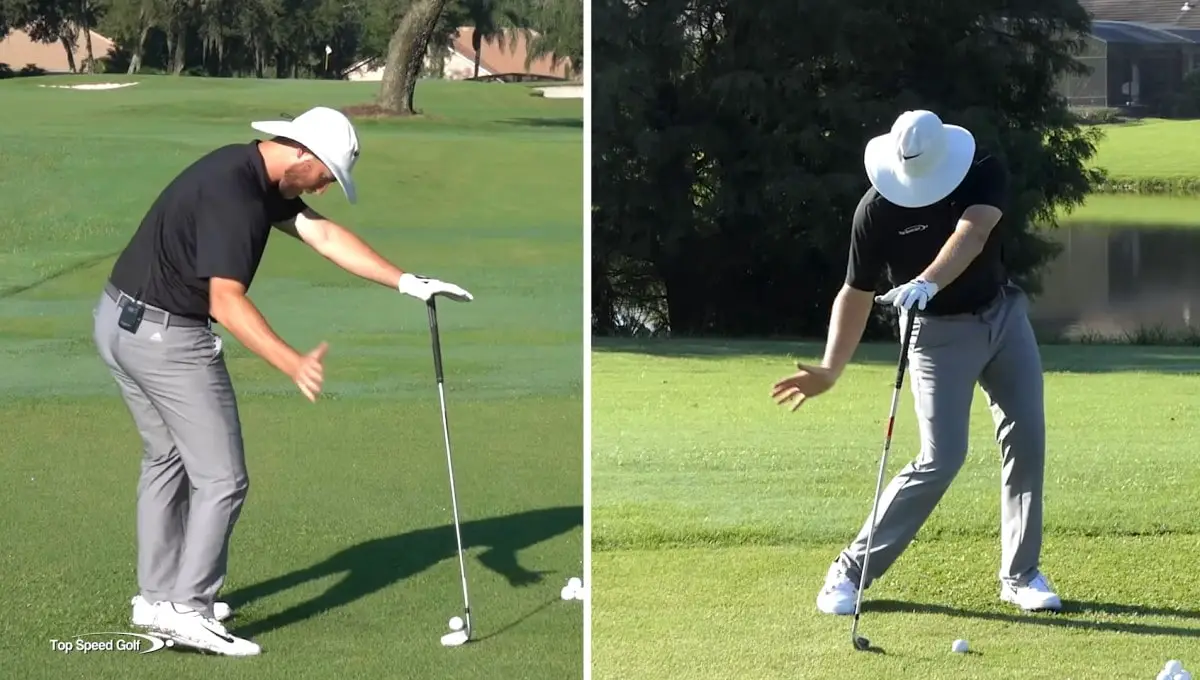 How To Stop Over The Top Golf Swing Drills & Fixes