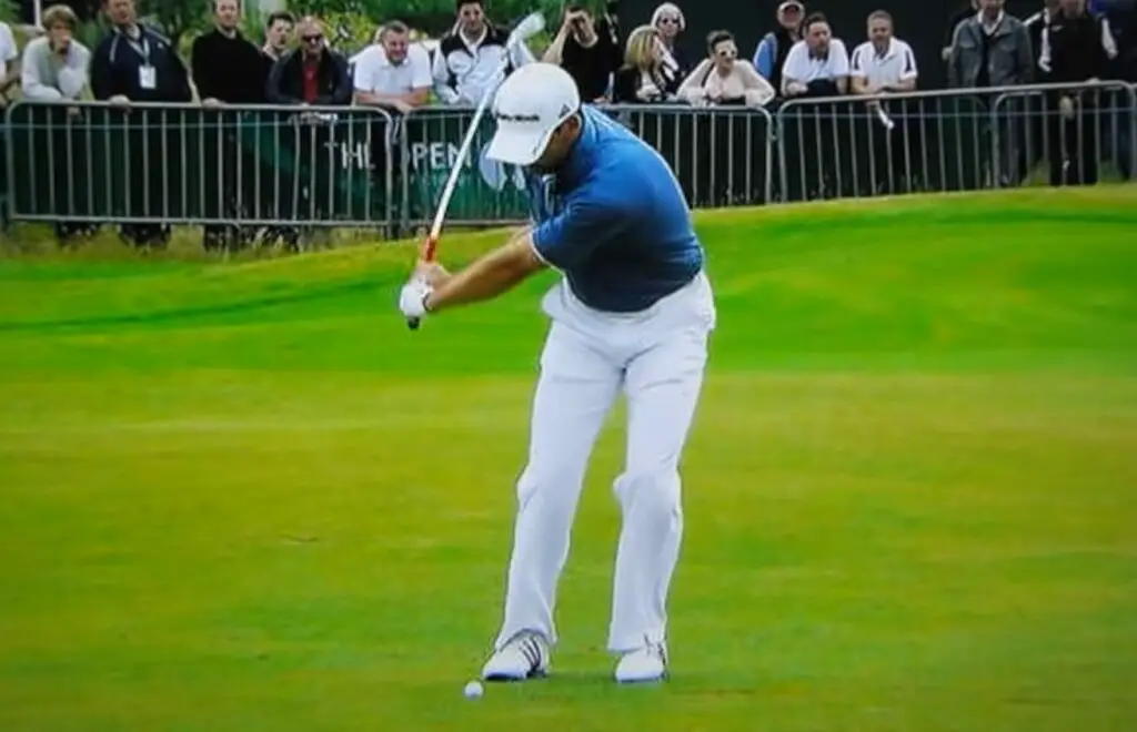 Sergio Garcia Wrist Angle Golf